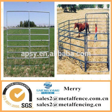низкой цене металлические столбы загона лошадь забор ручки портативный панели животноводческой фермы забор 